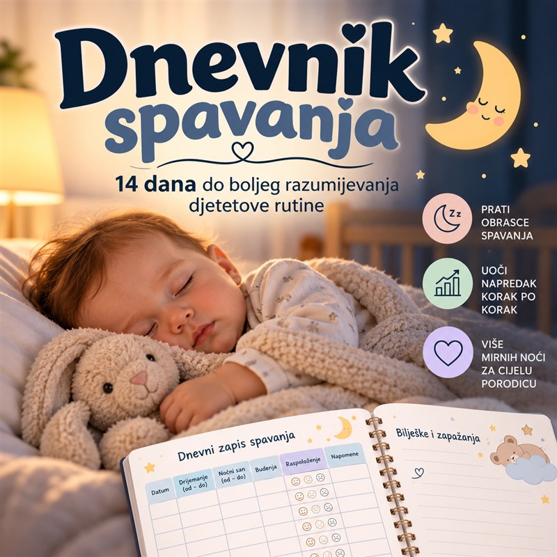 Naslovnica Dnevnika spavanja